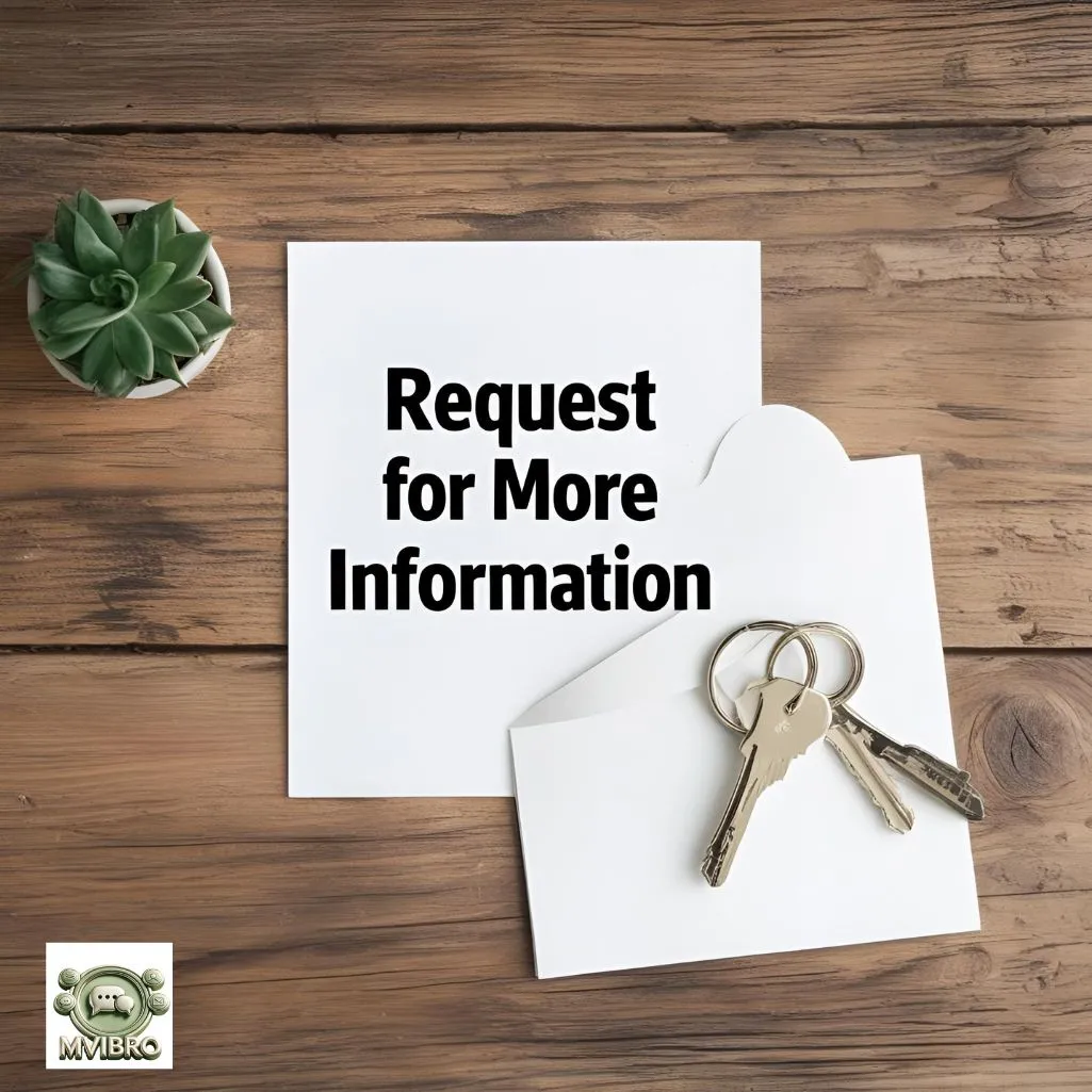 Request For More Information