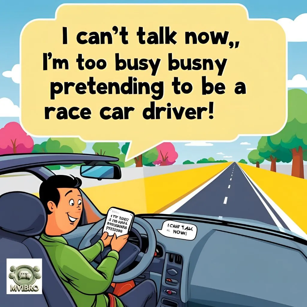 Funny Auto Reply Text Message While Driving