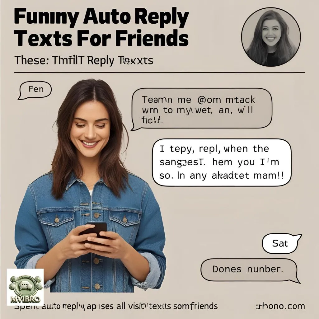 Funny Auto Reply Texts For Friends