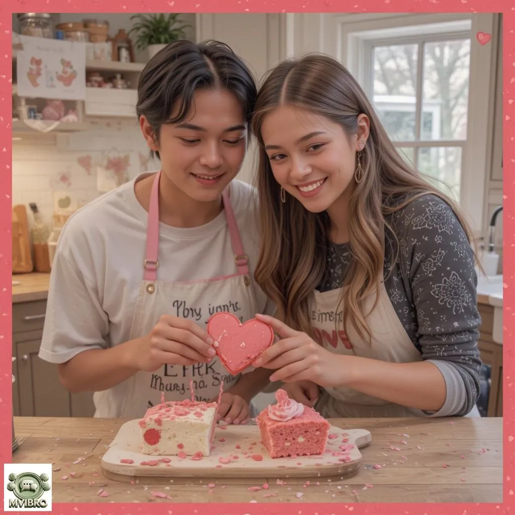 Bake Valentines Day Treats Together