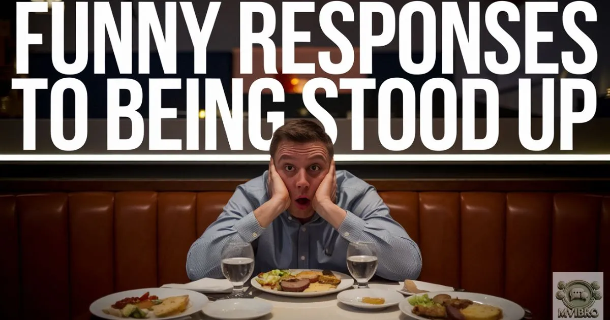 Funny Responses To Being Stood Up