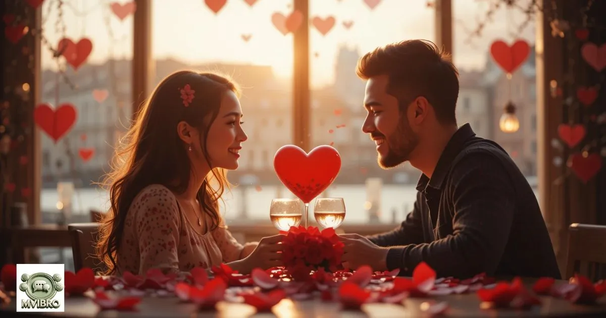 Valentines Day For Romantic Couple