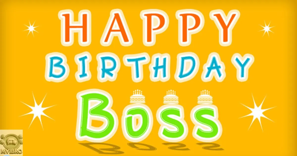 Birthday Wishes For Your Boss