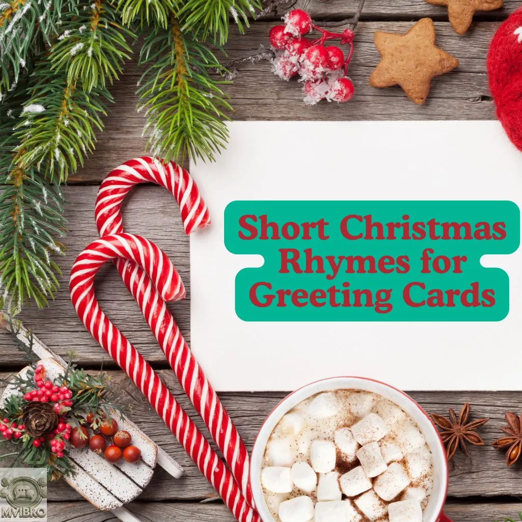 Christmas Rhymes For Greeting Cards