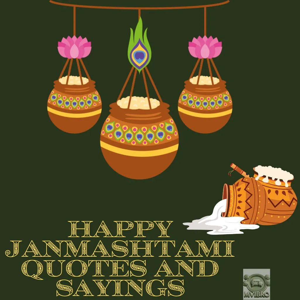 Happy Janmashtami Quotes And Sayings
