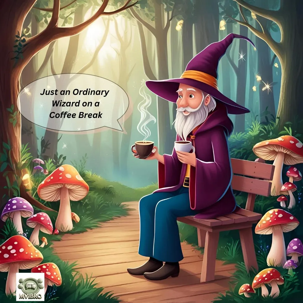 Just An Ordinary Wizard On A Coffee Break