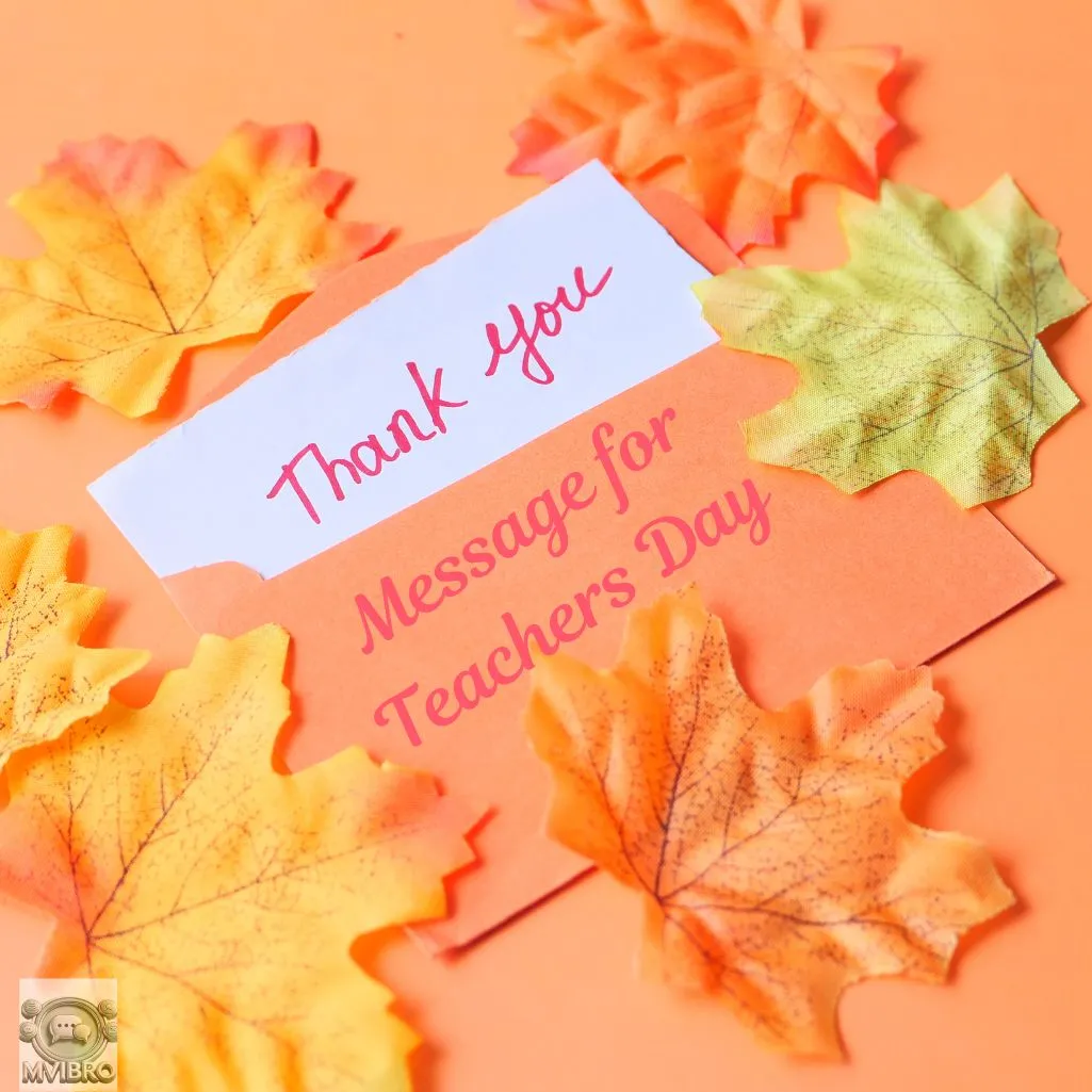 Message For Teachers Day