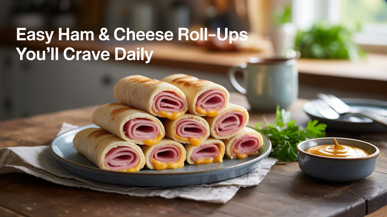 Easy Ham And Cheese Roll Ups Youll Crave Daily